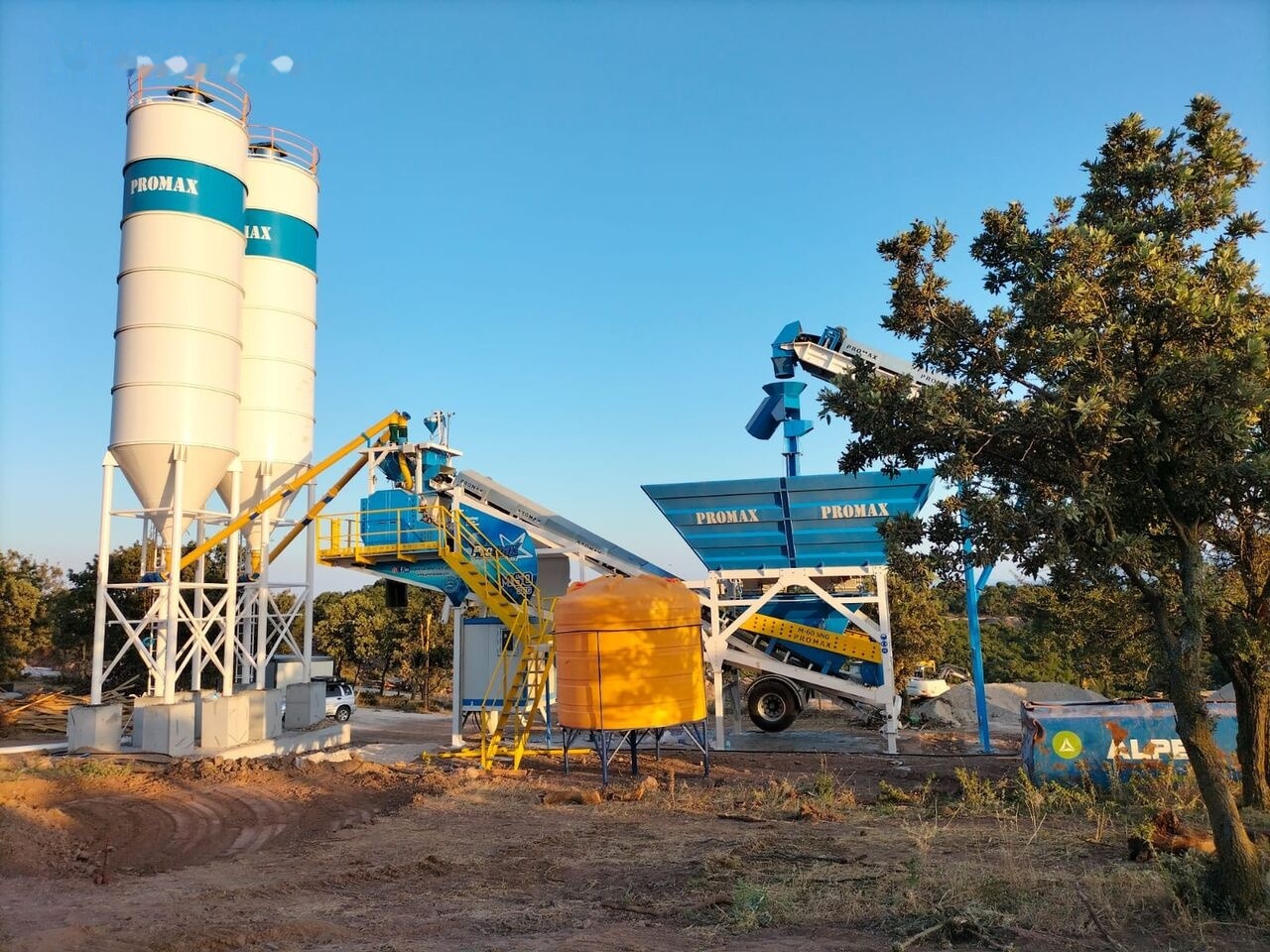 Promax Mobile Concrete Batching Plant PROMAX M60-SNG (60m3/h) - מנחית בטון: תמונה 4 Promax Mobile Concrete Batching Plant PROMAX M60-SNG (60m3/h) - מנחית בטון: תמונה 4