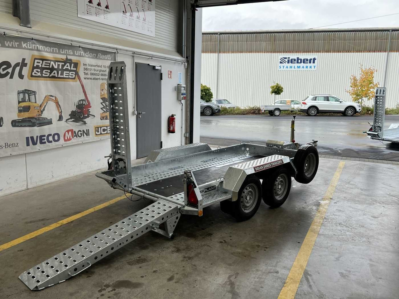 Brian James Cargo Digger Plant 2 / Länge: 2.800mm / 2.700kg - קרון נגרר עם מטען נמוך: תמונה 5 Brian James Cargo Digger Plant 2 / Länge: 2.800mm / 2.700kg - קרון נגרר עם מטען נמוך: תמונה 5