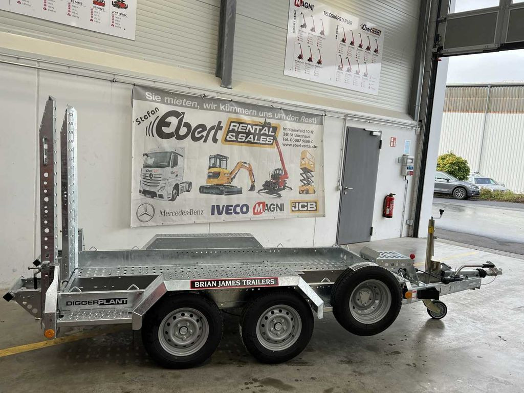Brian James Cargo Digger Plant 2 / opt. Tracstrap / 2.700kg - קרון נגרר עם מטען נמוך: תמונה 2 Brian James Cargo Digger Plant 2 / opt. Tracstrap / 2.700kg - קרון נגרר עם מטען נמוך: תמונה 2