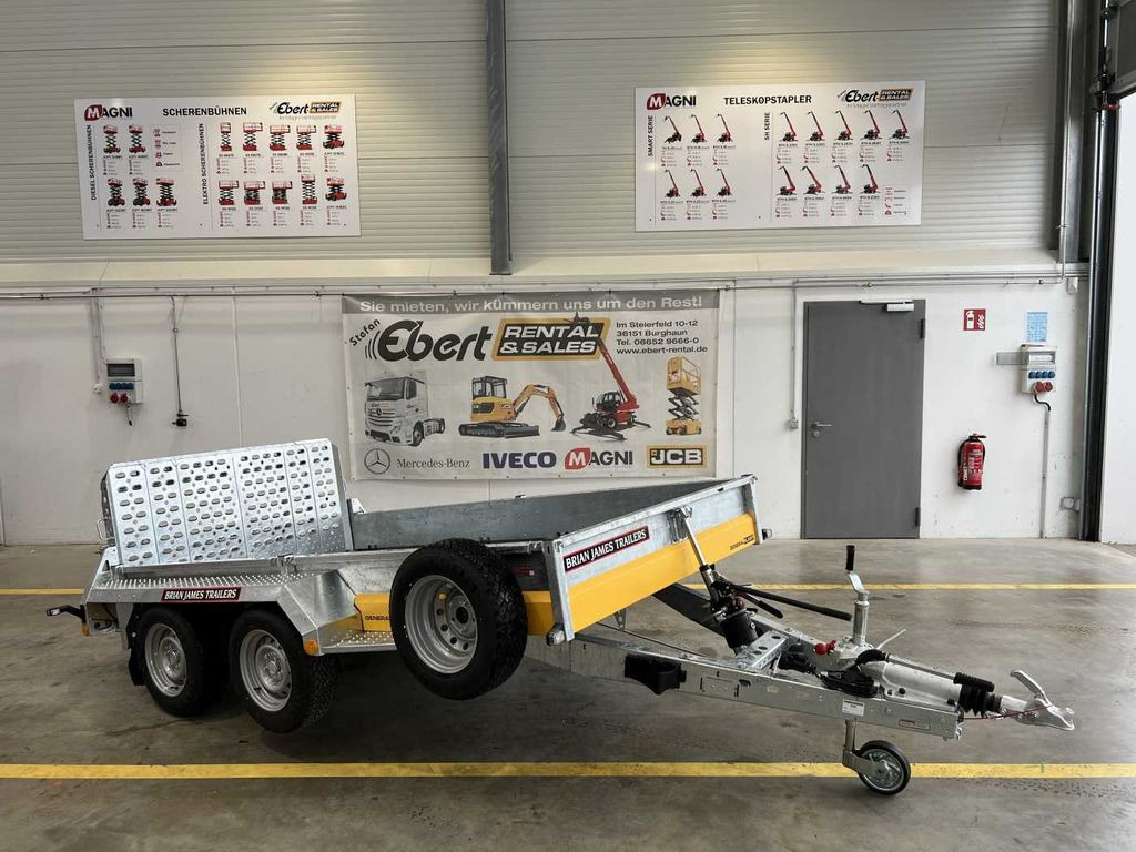 Brian James General Plant / kippbar / Länge: 3.1m / 3.500kg - קרון נגרר עם מטען נמוך: תמונה 1 Brian James General Plant / kippbar / Länge: 3.1m / 3.500kg - קרון נגרר עם מטען נמוך: תמונה 1