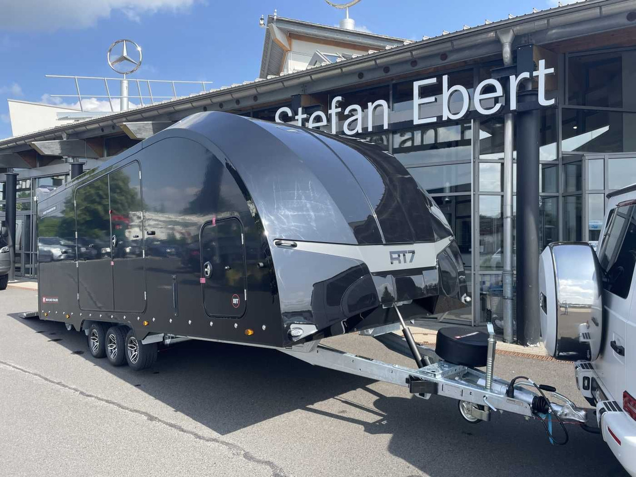 Brian James Race Transporter 7 / 6,16 m 3.500 kg - קרון נגרר בהובלה אוטומטית: תמונה 5 Brian James Race Transporter 7 / 6,16 m 3.500 kg - קרון נגרר בהובלה אוטומטית: תמונה 5