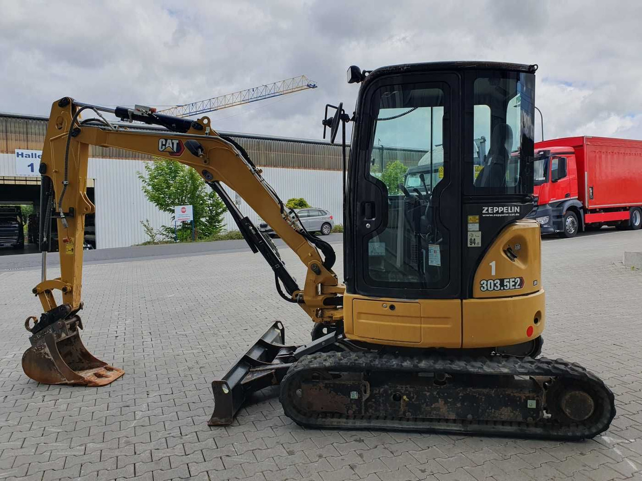 הַחכָּרָה  CAT 303.5E2CR / nur 2.107h! / 1x Tieflöffel / 2021 CAT 303.5E2CR / nur 2.107h! / 1x Tieflöffel / 2021: תמונה 6