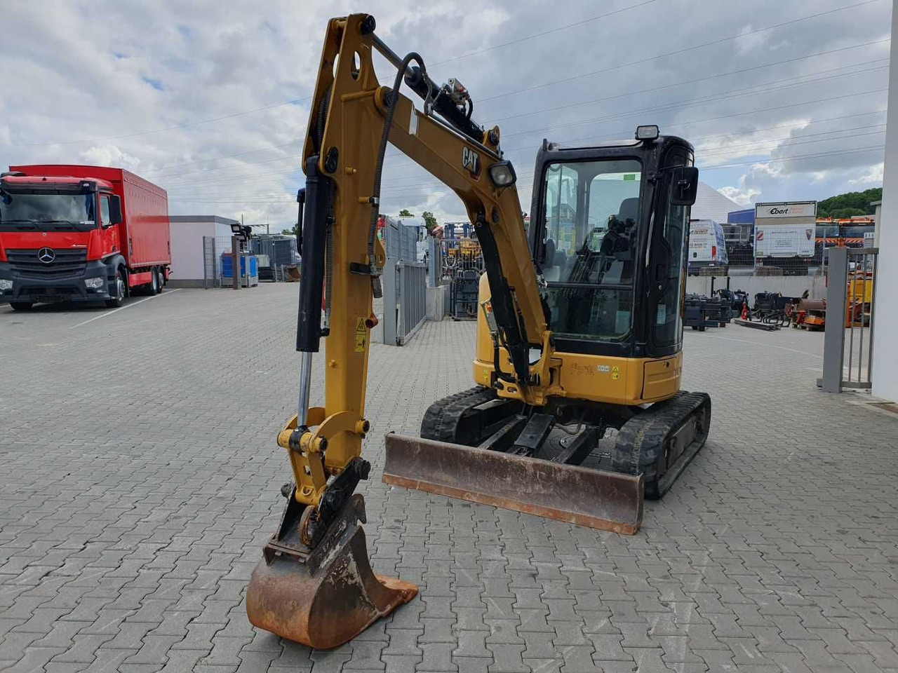 הַחכָּרָה  CAT 303.5E2CR / nur 2.107h! / 1x Tieflöffel / 2021 CAT 303.5E2CR / nur 2.107h! / 1x Tieflöffel / 2021: תמונה 8