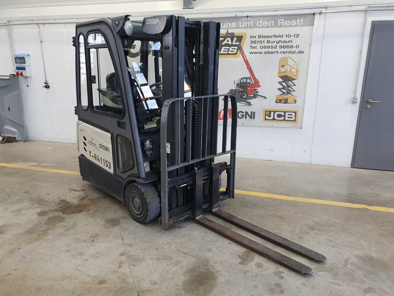 מלגזה חשמלית Crown SCT6020-1.3 /Triplex: 4.30m /Batterie 2020: תמונה 9
