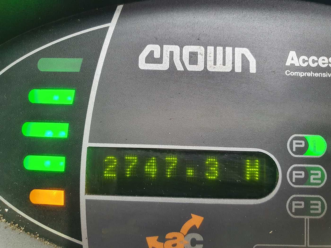 מלגזה חשמלית Crown SCT6020-1.3 /Triplex: 4.30m /Batterie 2020: תמונה 13