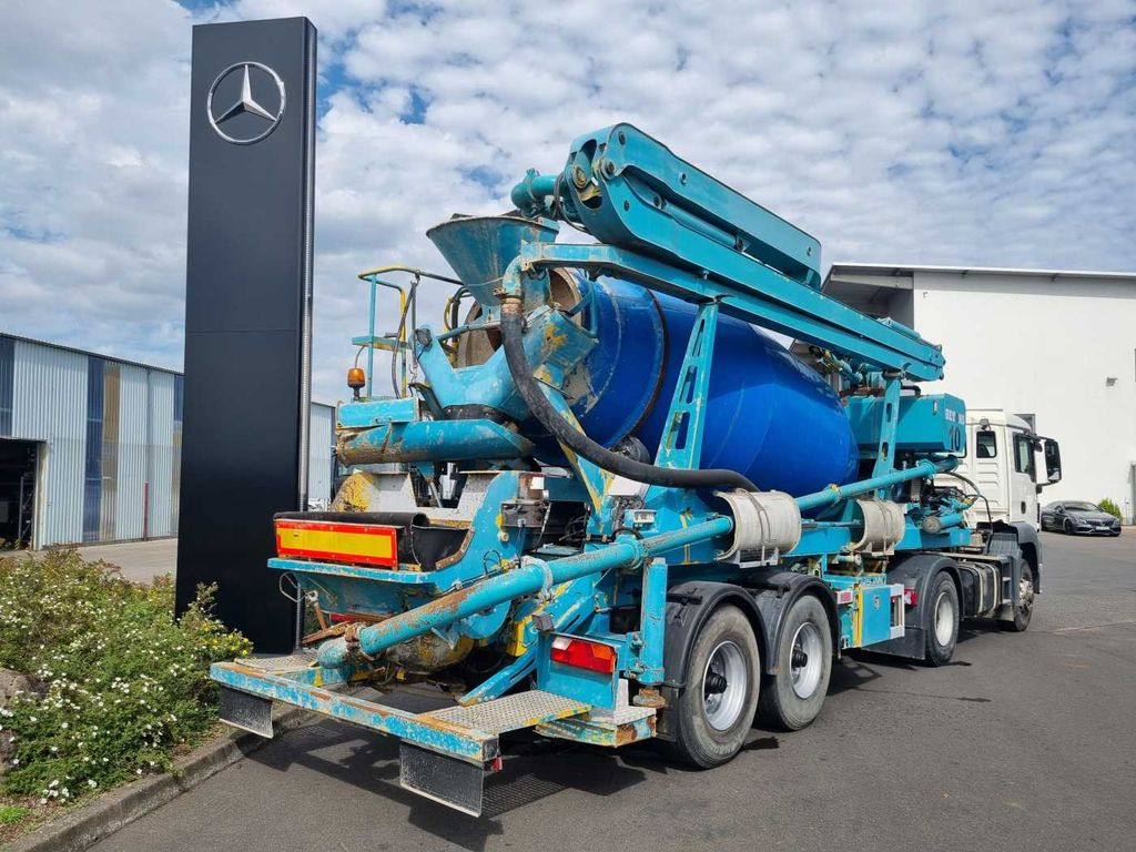 De Buf Beton-Mischer 9m³/Sermac 24m Betonpumpe - מערבל בטון סמיטרליילר: תמונה 1 De Buf Beton-Mischer 9m³/Sermac 24m Betonpumpe - מערבל בטון סמיטרליילר: תמונה 1