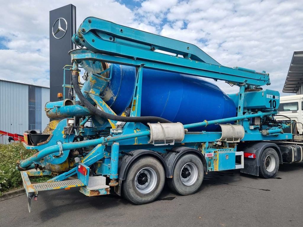 De Buf Beton-Mischer 9m³/Sermac 24m Betonpumpe - מערבל בטון סמיטרליילר: תמונה 2 De Buf Beton-Mischer 9m³/Sermac 24m Betonpumpe - מערבל בטון סמיטרליילר: תמונה 2