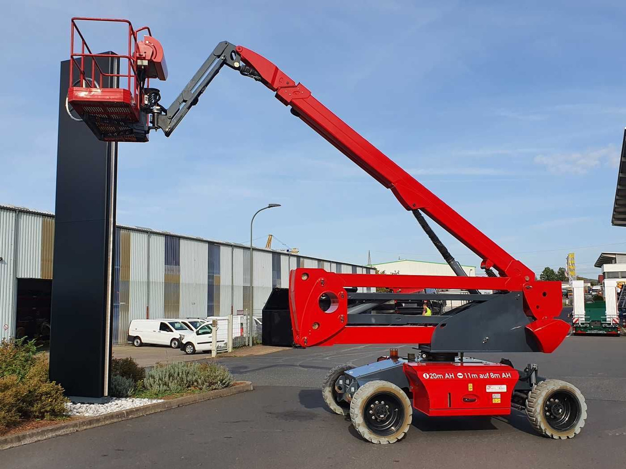 Dingli Magni GTBZ20AE 4x4 /20,2m / 327h /Elektro - מוט טלסקופי: תמונה 2 Dingli Magni GTBZ20AE 4x4 /20,2m / 327h /Elektro - מוט טלסקופי: תמונה 2