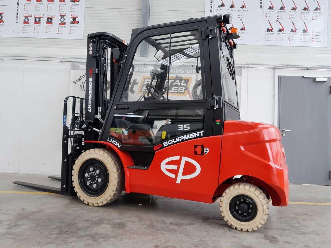 EP Equipment EFL353 / 3,5T / Triplex: 4,80m /ZVG - מלגזה חשמלית: תמונה 3 EP Equipment EFL353 / 3,5T / Triplex: 4,80m /ZVG - מלגזה חשמלית: תמונה 3