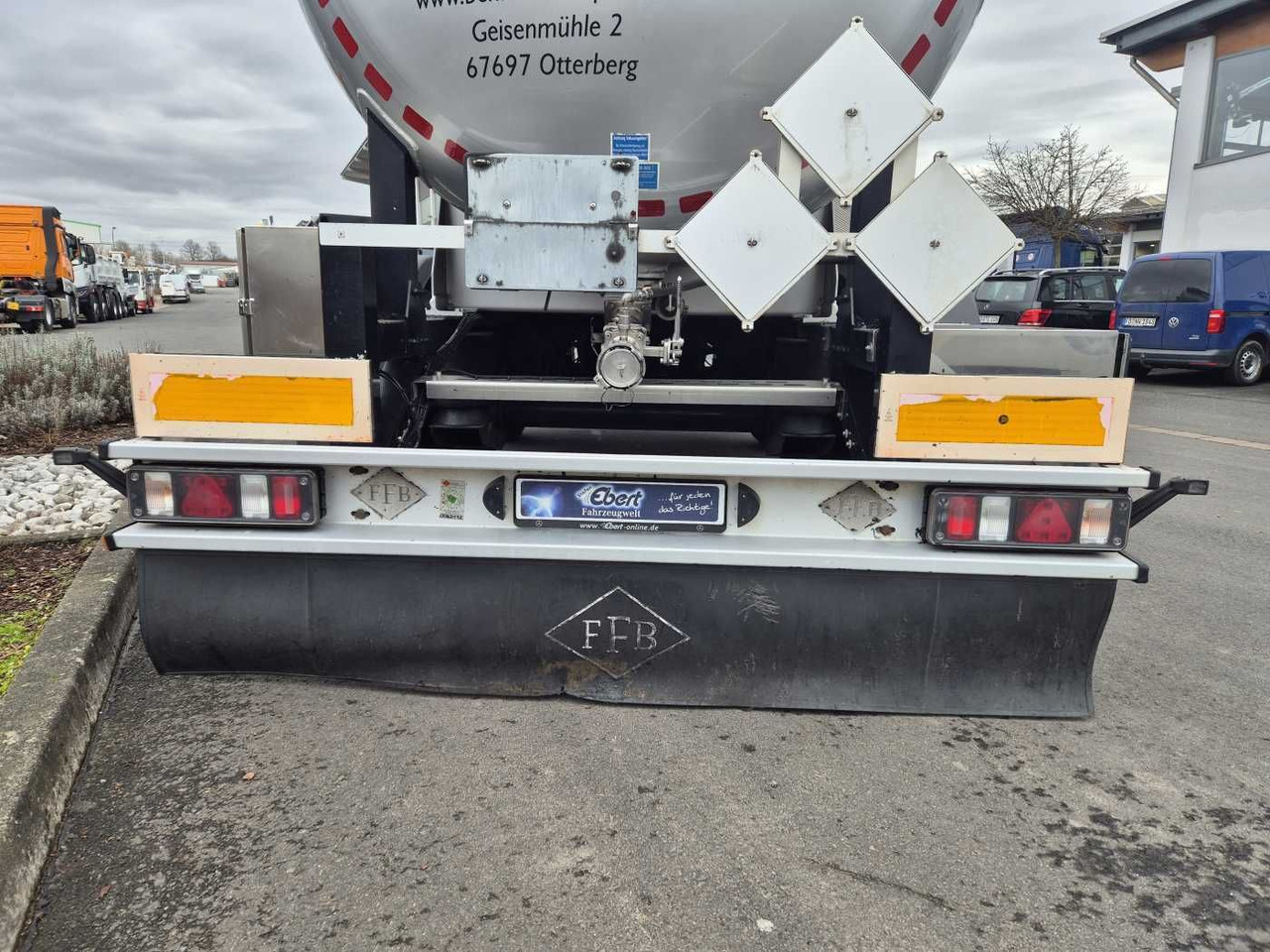 סמיטריילר מכל Feldbinder TSA 30.3 Gefahrgut ADR, 1 Kammer 30.000 Liter: תמונה 9