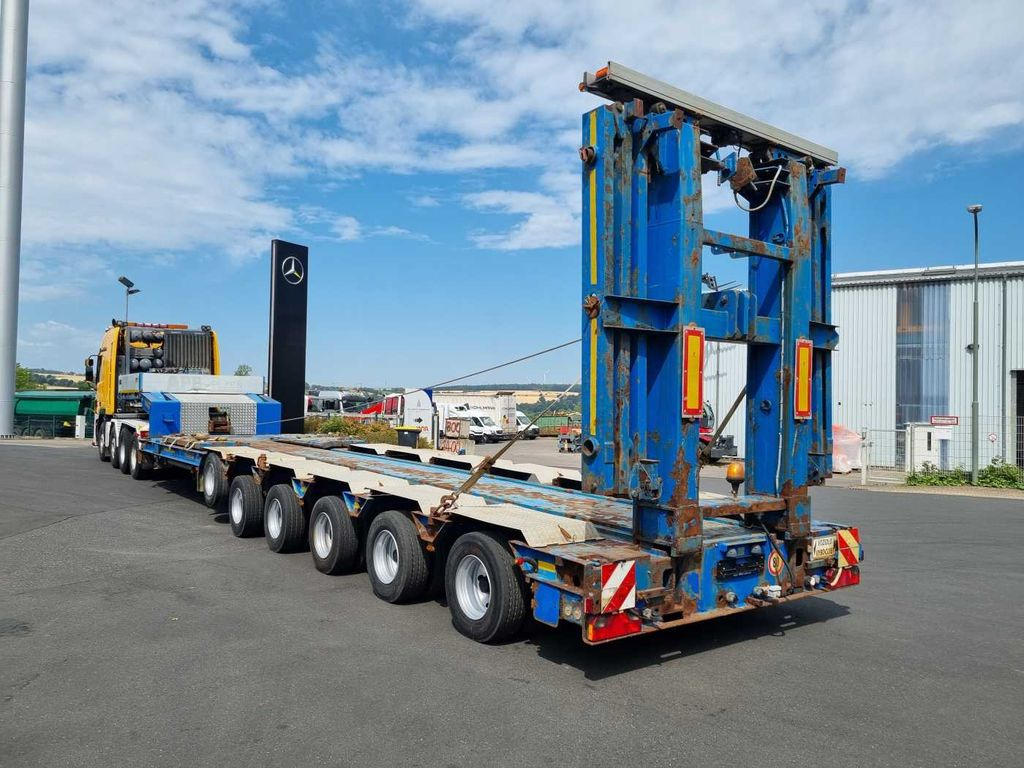 Goldhofer STZ-H6-57/80A Teleskop-Tieflader Waggontransport - סמיטריילר: תמונה 1 Goldhofer STZ-H6-57/80A Teleskop-Tieflader Waggontransport - סמיטריילר: תמונה 1