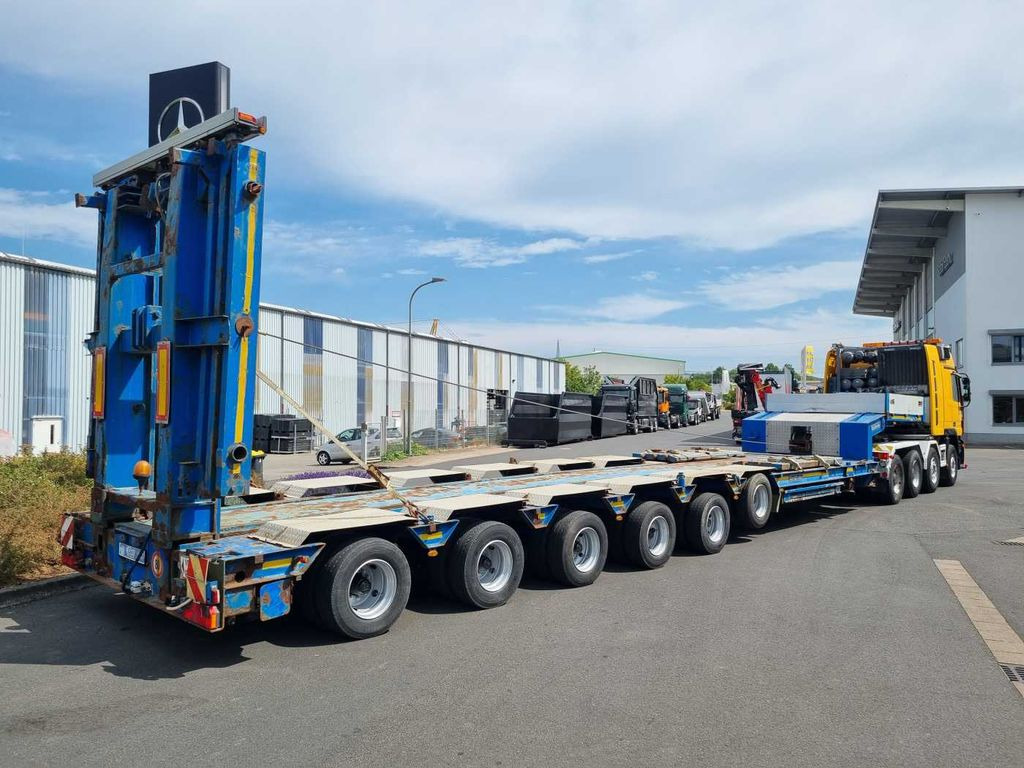Goldhofer STZ-H6-57/80A Teleskop-Tieflader Waggontransport - סמיטריילר: תמונה 3 Goldhofer STZ-H6-57/80A Teleskop-Tieflader Waggontransport - סמיטריילר: תמונה 3