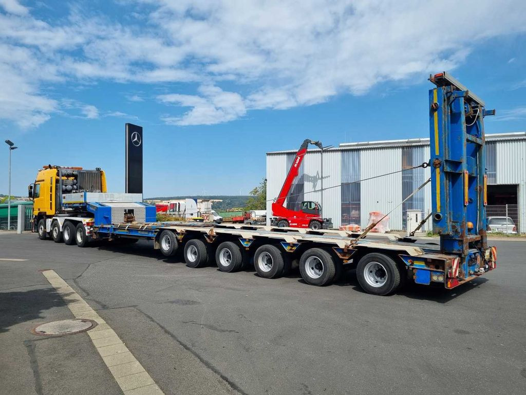 Goldhofer STZ-H6-57/80A Teleskop-Tieflader Waggontransport - סמיטריילר עם מטען נמוך: תמונה 4 Goldhofer STZ-H6-57/80A Teleskop-Tieflader Waggontransport - סמיטריילר עם מטען נמוך: תמונה 4