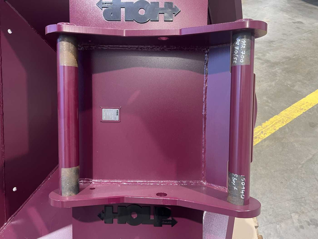 דלי מחפר עבור מכונת בנייה Holp VarioLöffel / VL.112.700 / OQ70/55 / HARDOX: תמונה 8