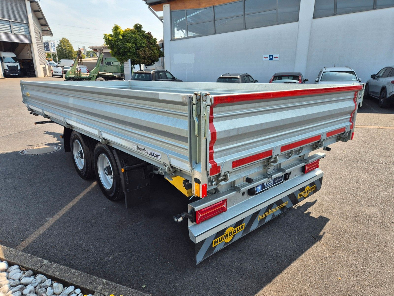 Humbaur HTK 115524 Dreiseitenkipper vollverzinkt - קרון נגרר עם מזהיר: תמונה 3 Humbaur HTK 115524 Dreiseitenkipper vollverzinkt - קרון נגרר עם מזהיר: תמונה 3