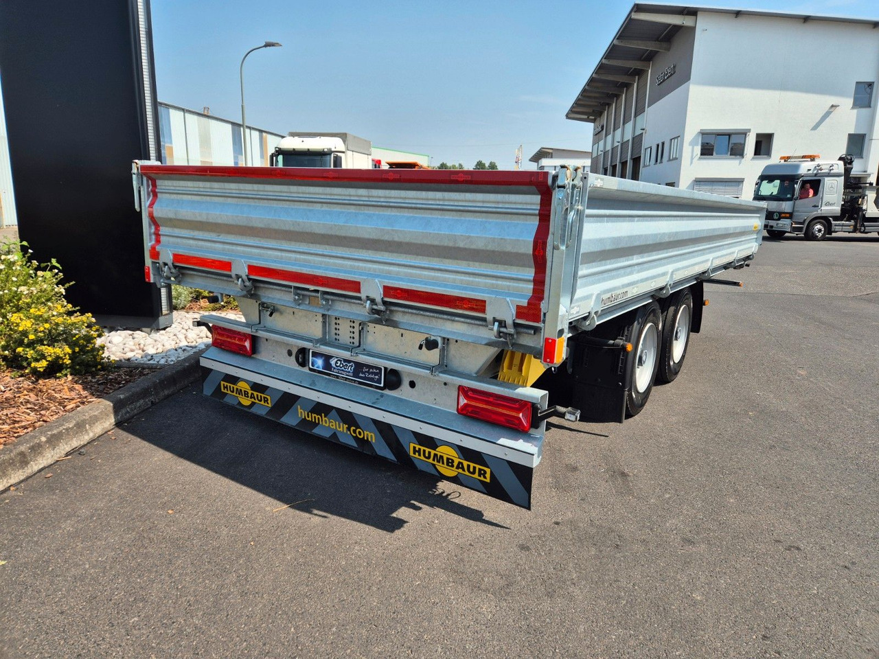 Humbaur HTK 115524 Dreiseitenkipper vollverzinkt - קרון נגרר עם מזהיר: תמונה 2 Humbaur HTK 115524 Dreiseitenkipper vollverzinkt - קרון נגרר עם מזהיר: תמונה 2