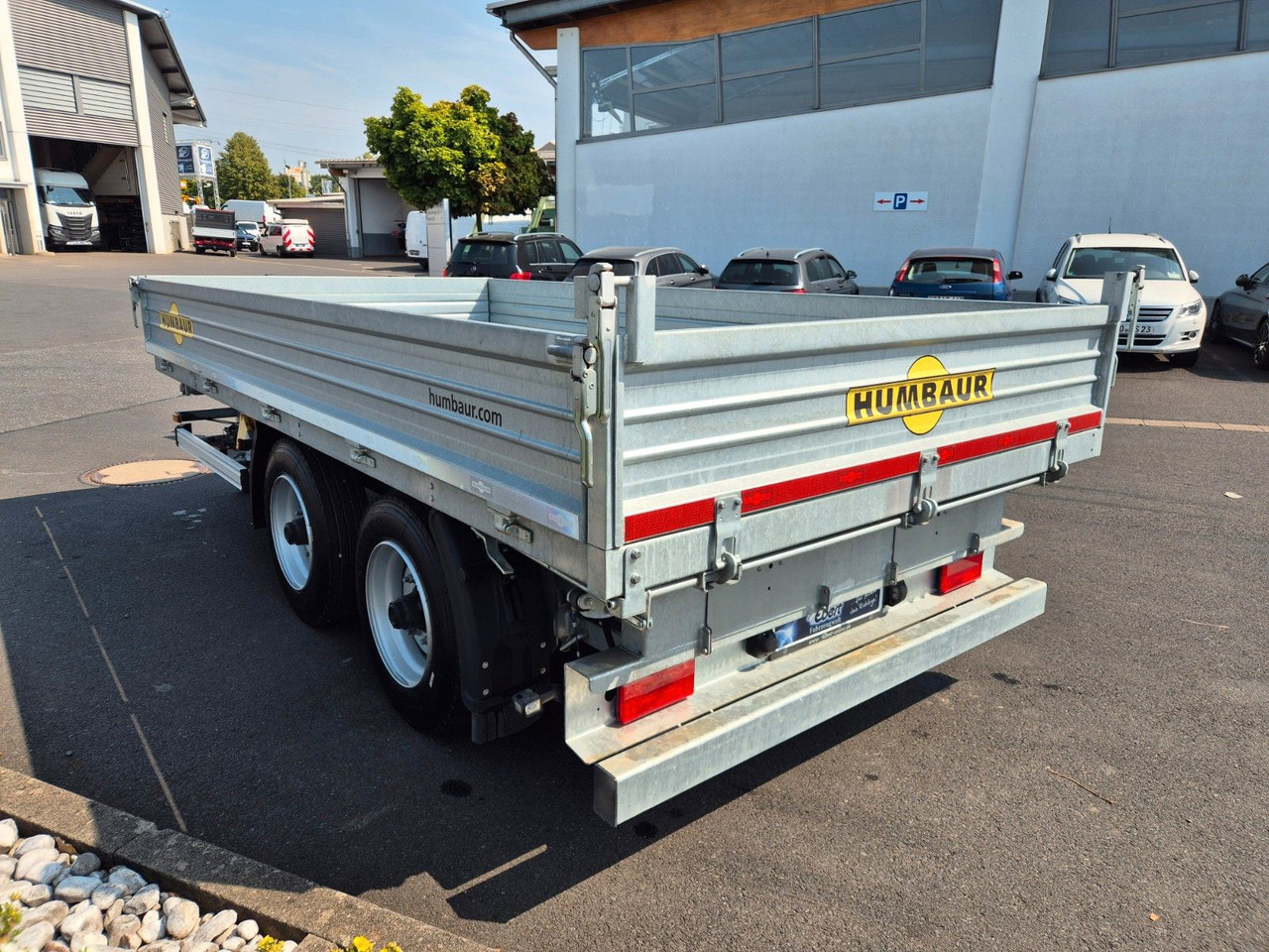 Humbaur HTK 754020 Dreiseitenkipper vollverzinkt - קרון נגרר עם מזהיר: תמונה 3 Humbaur HTK 754020 Dreiseitenkipper vollverzinkt - קרון נגרר עם מזהיר: תמונה 3