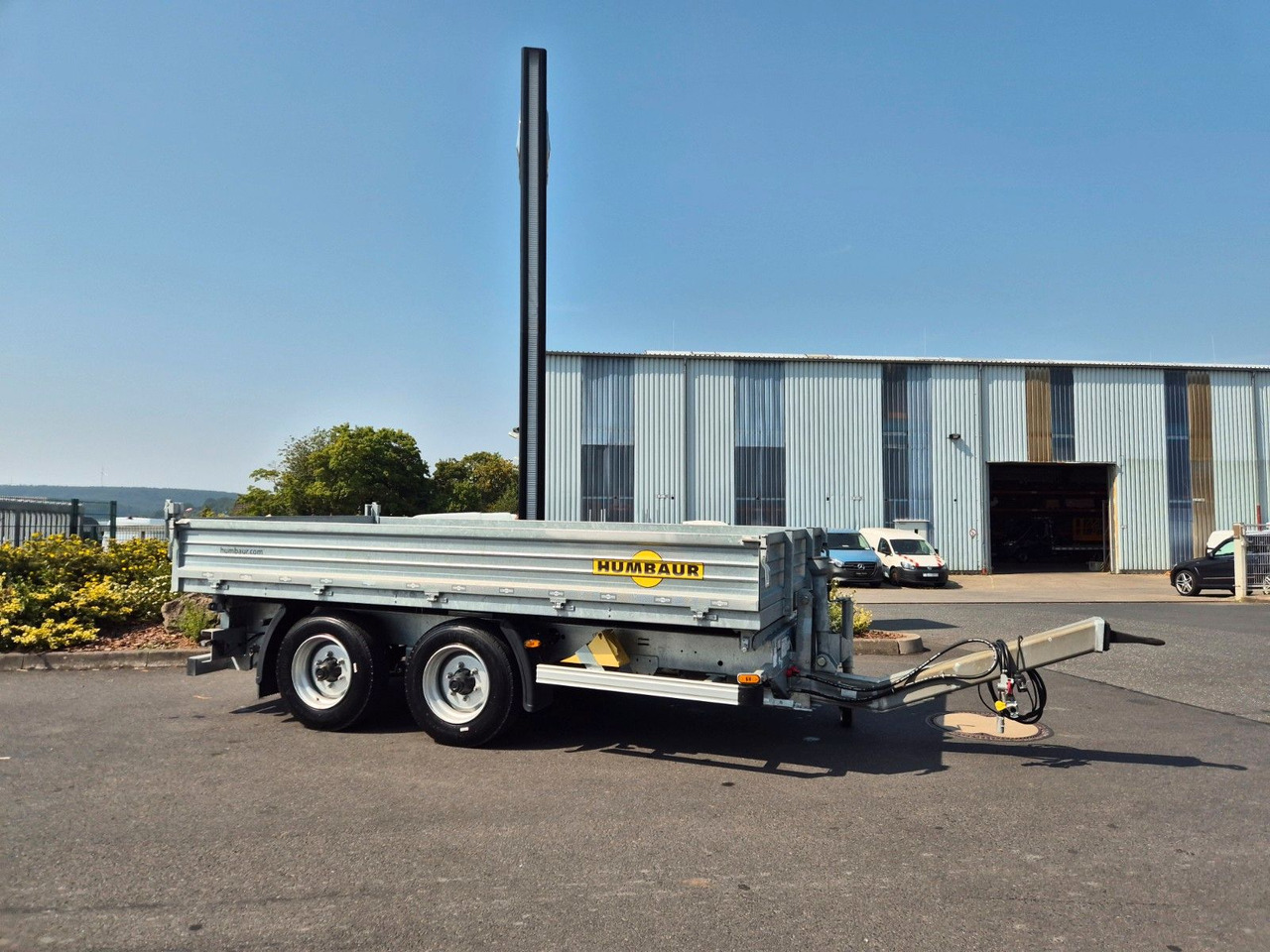 Humbaur HTK 754020 Dreiseitenkipper vollverzinkt - קרון נגרר עם מזהיר: תמונה 5 Humbaur HTK 754020 Dreiseitenkipper vollverzinkt - קרון נגרר עם מזהיר: תמונה 5