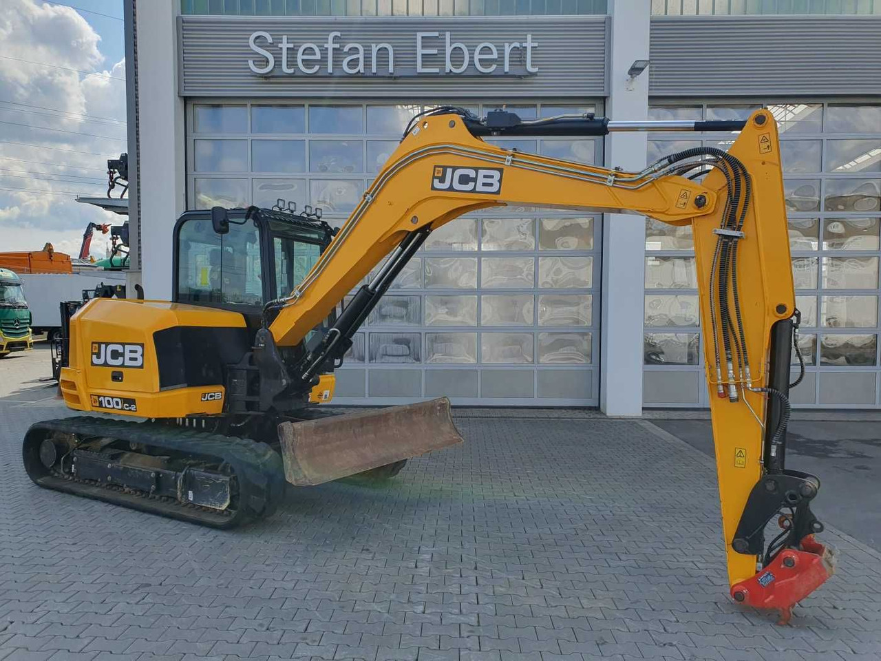 JCB 100C-2 / nur 471h! / 2022 / Lehnhoff HS08 - מחפר סורק: תמונה 1 JCB 100C-2 / nur 471h! / 2022 / Lehnhoff HS08 - מחפר סורק: תמונה 1