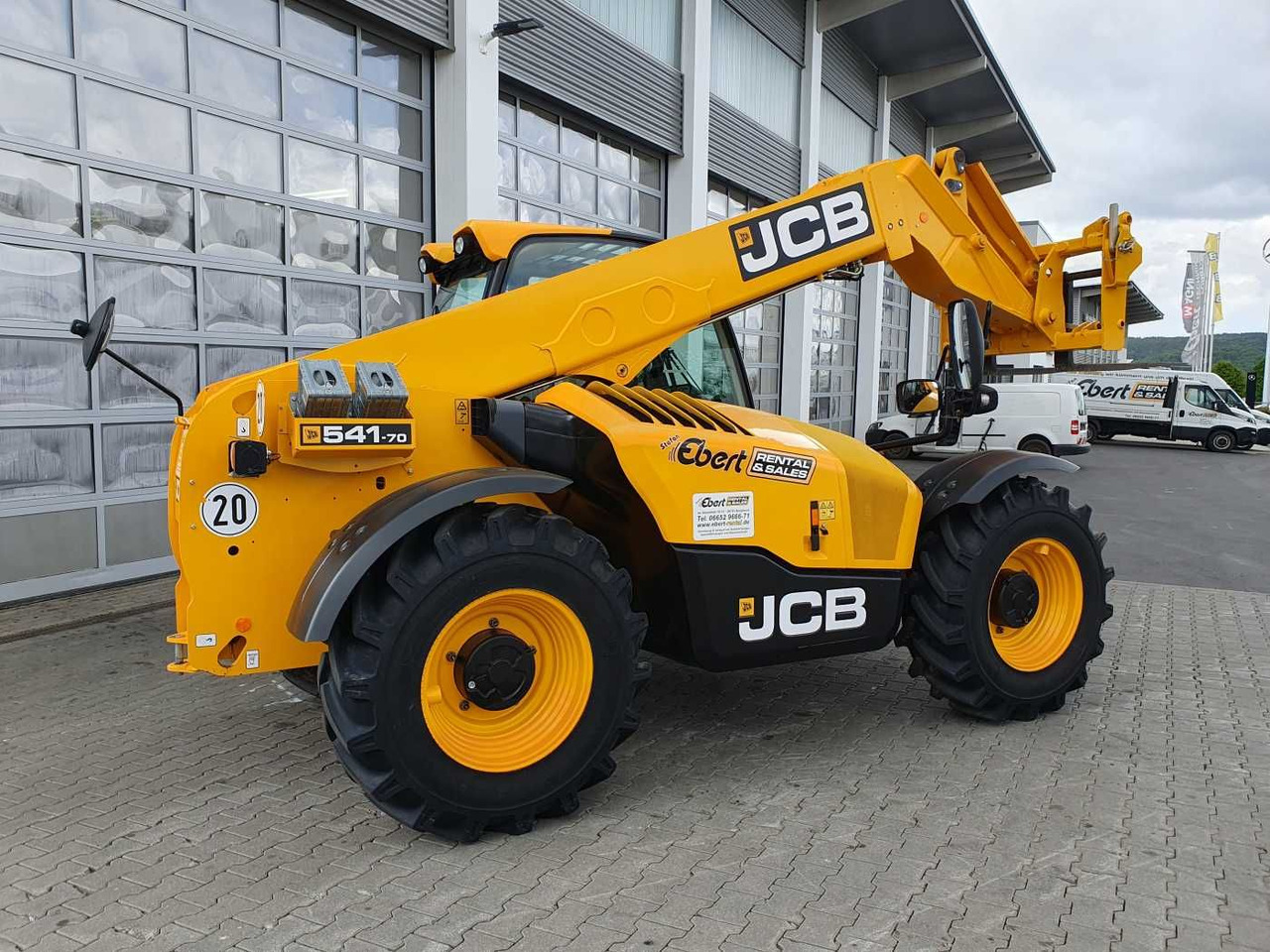 JCB 541-70 / nur 438h / 2022 / 4.100kg / 7m / 109PS - מפעיל טלסקופי: תמונה 2 JCB 541-70 / nur 438h / 2022 / 4.100kg / 7m / 109PS - מפעיל טלסקופי: תמונה 2