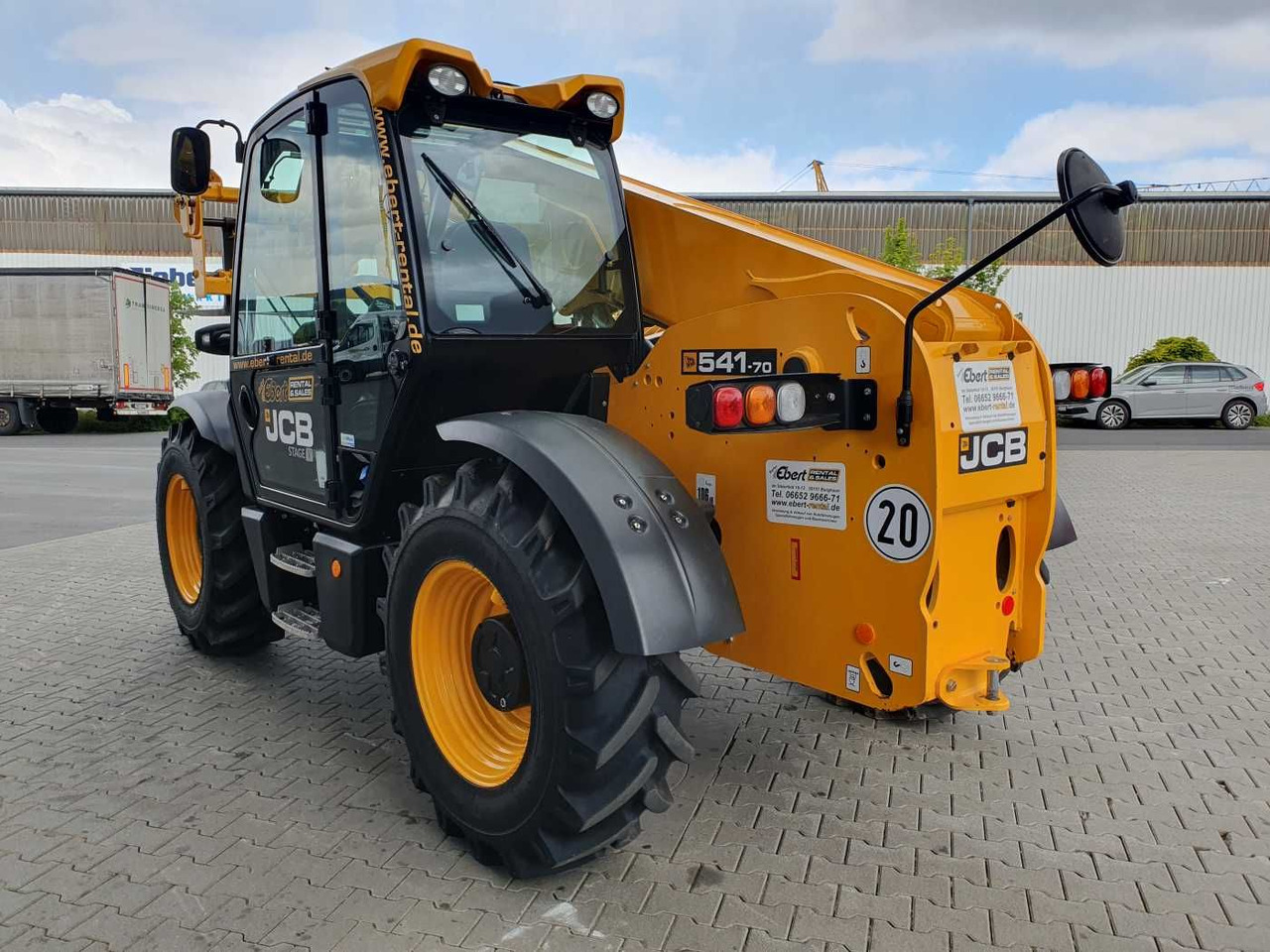 JCB 541-70 / nur 438h / 2022 / 4.100kg / 7m / 109PS - מפעיל טלסקופי: תמונה 5 JCB 541-70 / nur 438h / 2022 / 4.100kg / 7m / 109PS - מפעיל טלסקופי: תמונה 5