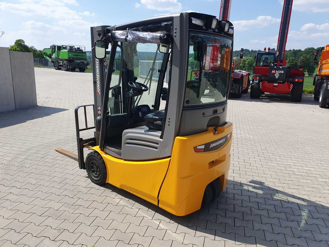 מלגזה חשמלית Jungheinrich EFG 215 / Triplex: 4.25m! / SS / nur 2.184h!: תמונה 6