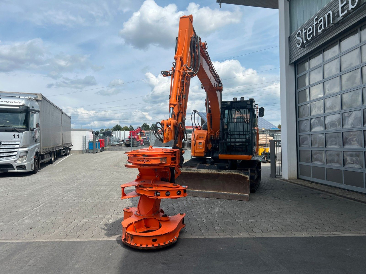 Kobelco ED160 BR-7 / nur 999h! / Woodcracker Löffelpaket - מחפר סורק: תמונה 5 Kobelco ED160 BR-7 / nur 999h! / Woodcracker Löffelpaket - מחפר סורק: תמונה 5