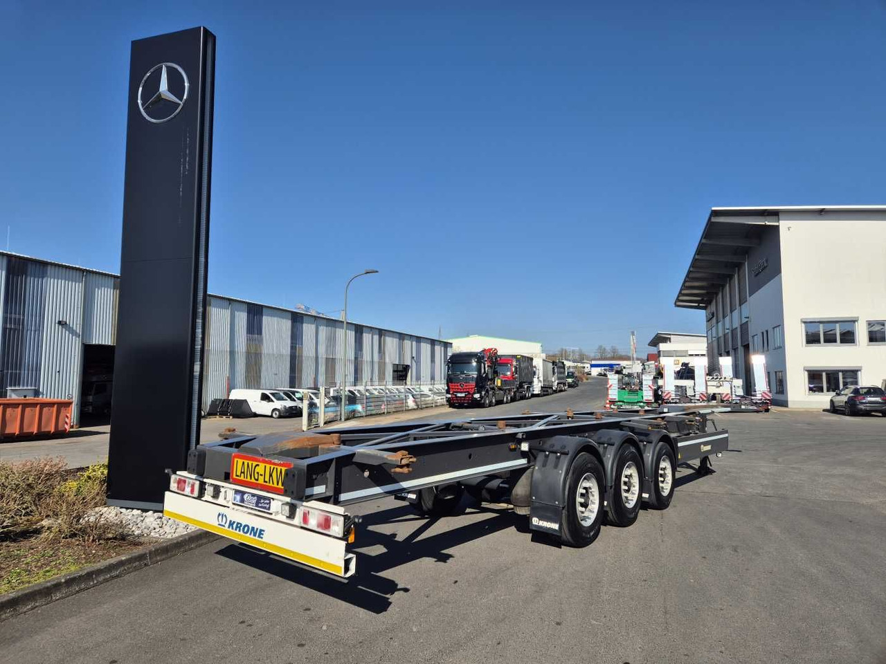 Krone SD BDF BPW-Achsen Liftachse mitte Container - סמיטריילר מוביל מכולות/ החלפת גוף: תמונה 2 Krone SD BDF BPW-Achsen Liftachse mitte Container - סמיטריילר מוביל מכולות/ החלפת גוף: תמונה 2