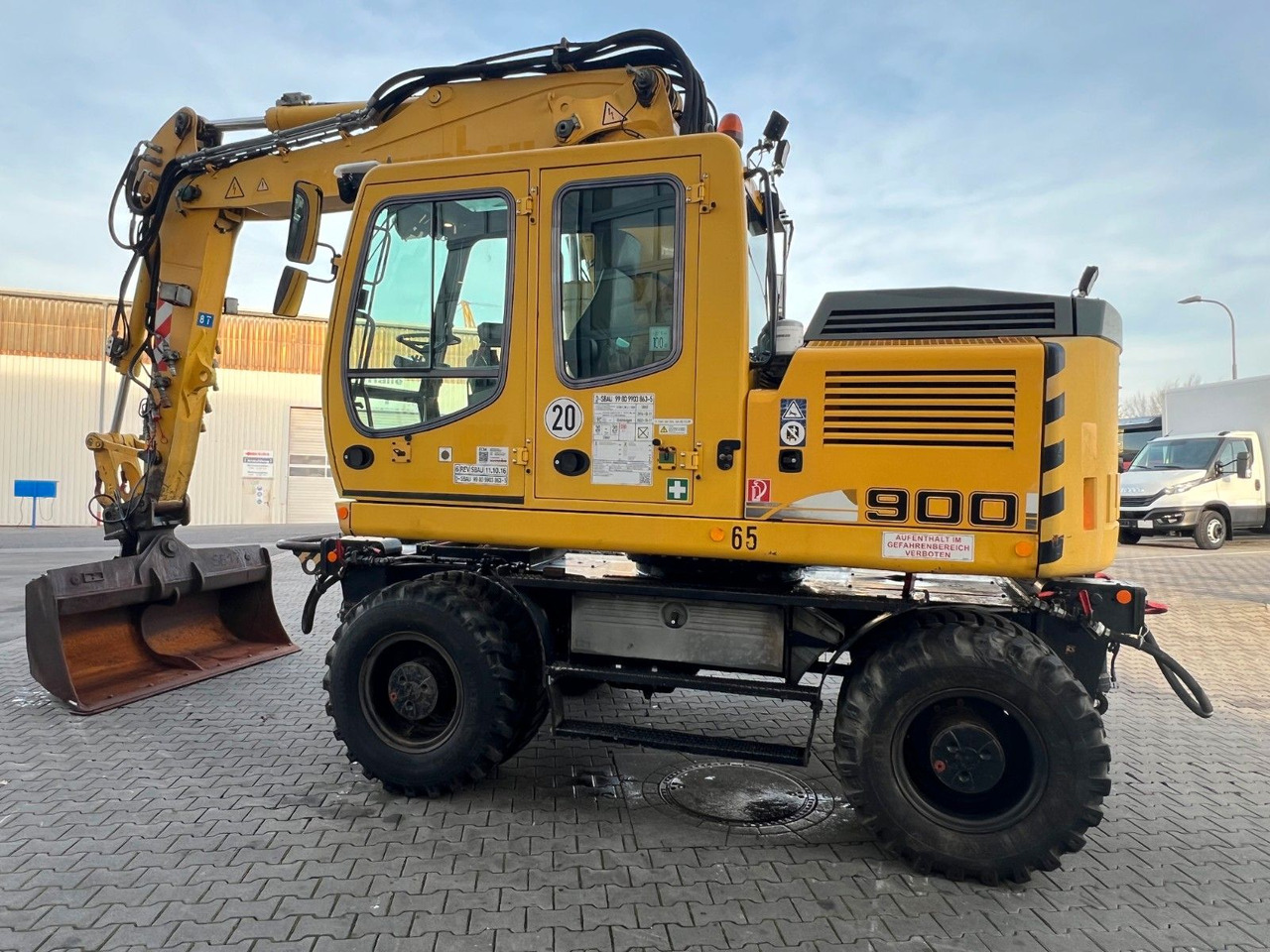 Liebherr A 900 C ZW Litronic / 19.616 h / 2009 - מחפר גלגלים: תמונה 5 Liebherr A 900 C ZW Litronic / 19.616 h / 2009 - מחפר גלגלים: תמונה 5