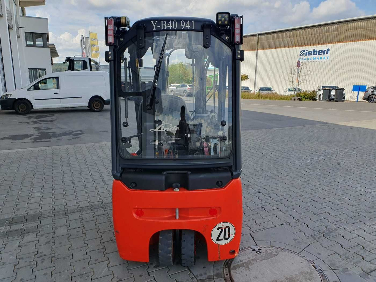 מלגזה חשמלית Linde E14 - 01 / 2024 / Duplex: 4.10m! / SS / nur 534h: תמונה 6