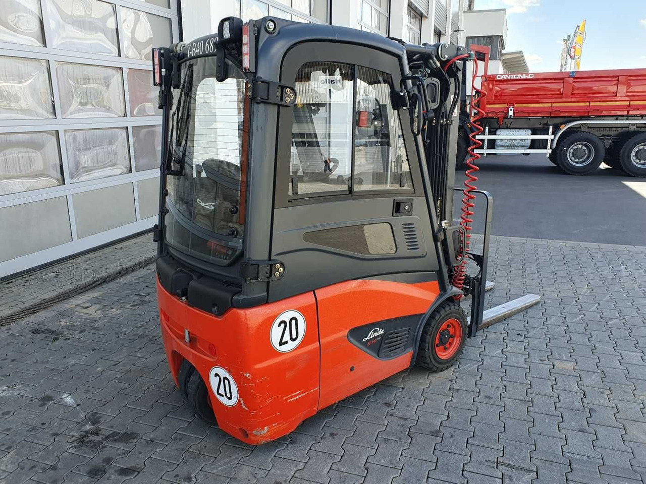 Linde E14 - 02 / Triplex: 4.00m! / SS / 855h! / 2021 - מלגזה חשמלית: תמונה 3 Linde E14 - 02 / Triplex: 4.00m! / SS / 855h! / 2021 - מלגזה חשמלית: תמונה 3