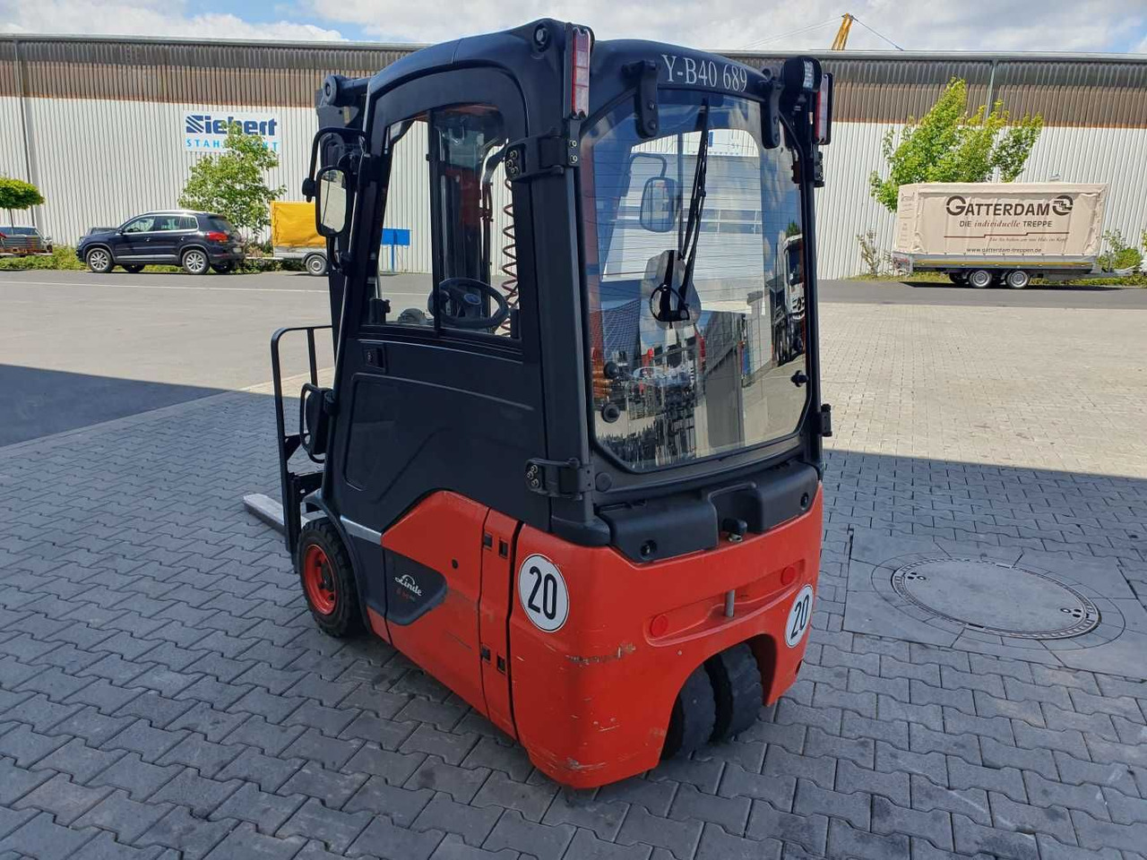 Linde E14 - 02 / Triplex: 4.00m! / SS / 855h! / 2021 - מלגזה חשמלית: תמונה 5 Linde E14 - 02 / Triplex: 4.00m! / SS / 855h! / 2021 - מלגזה חשמלית: תמונה 5