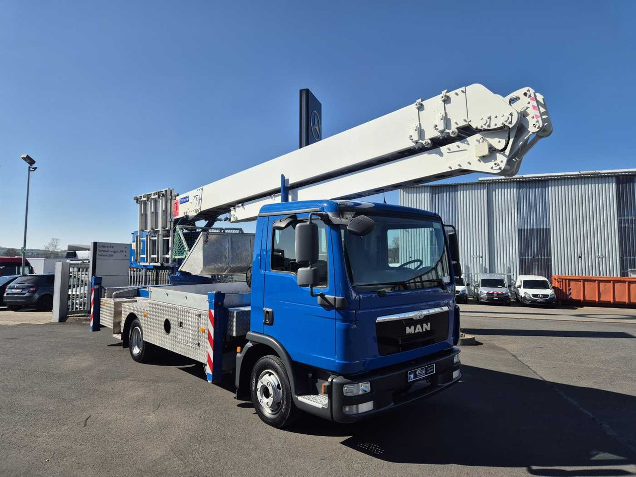 MAN TGL 8.150 Dachdeckerkran Klaas K25-30 TSP Funk - משאית מנוף: תמונה 4 MAN TGL 8.150 Dachdeckerkran Klaas K25-30 TSP Funk - משאית מנוף: תמונה 4