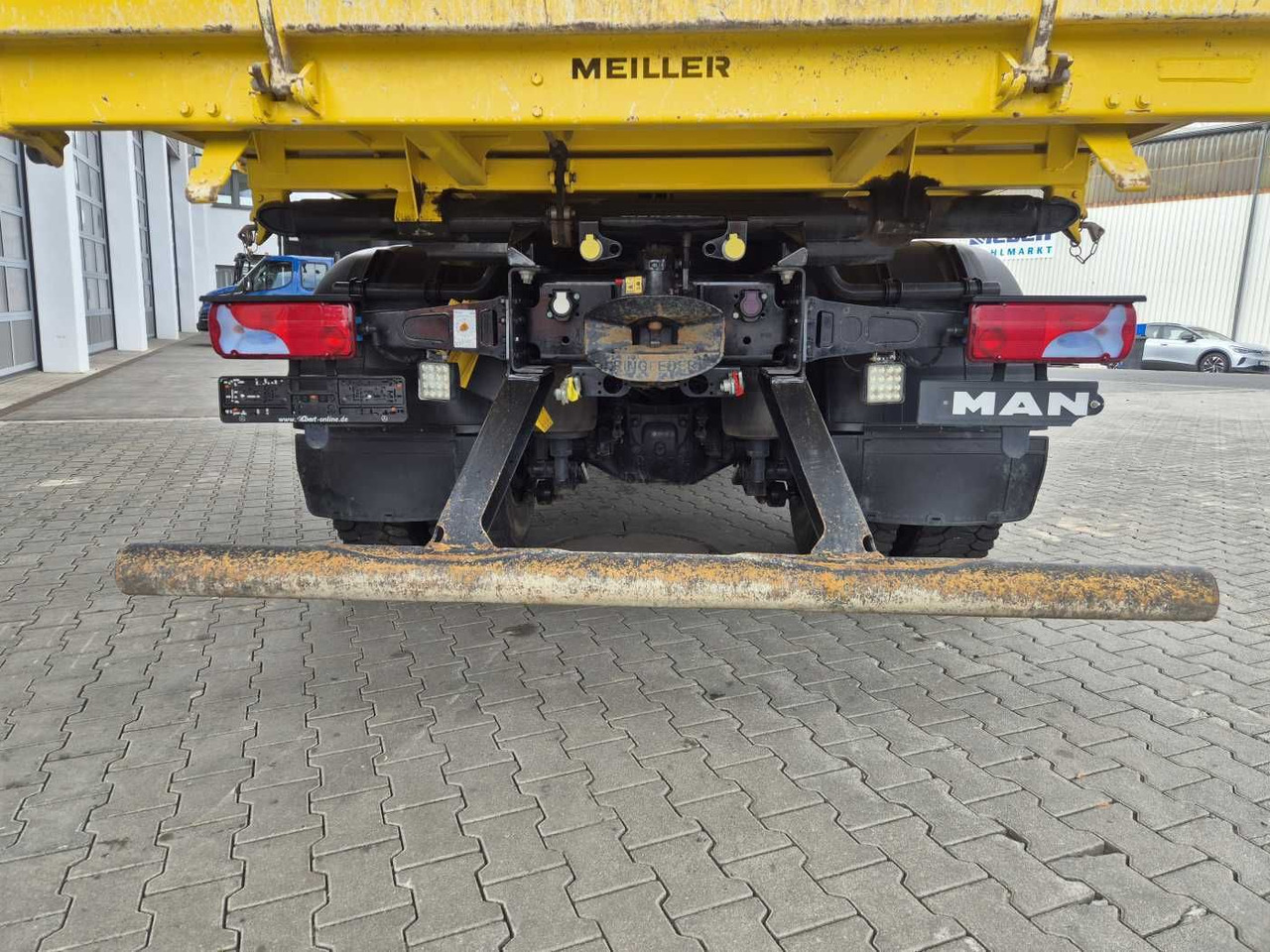 מזהיר MAN TGS 18.430 4x4 BL Kran HMF 1130K-RCS Funk AHK: תמונה 7
