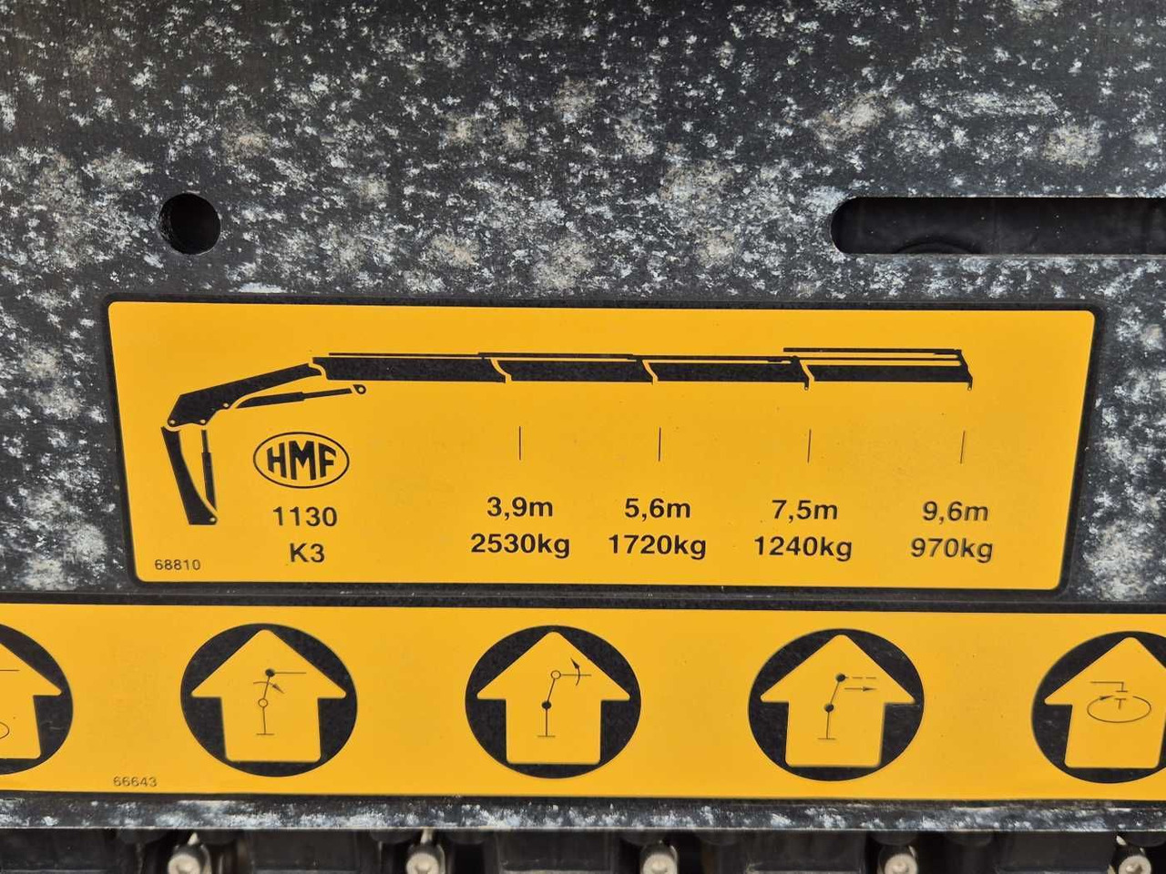 מזהיר MAN TGS 18.430 4x4 BL Kran HMF 1130K-RCS Funk AHK: תמונה 10