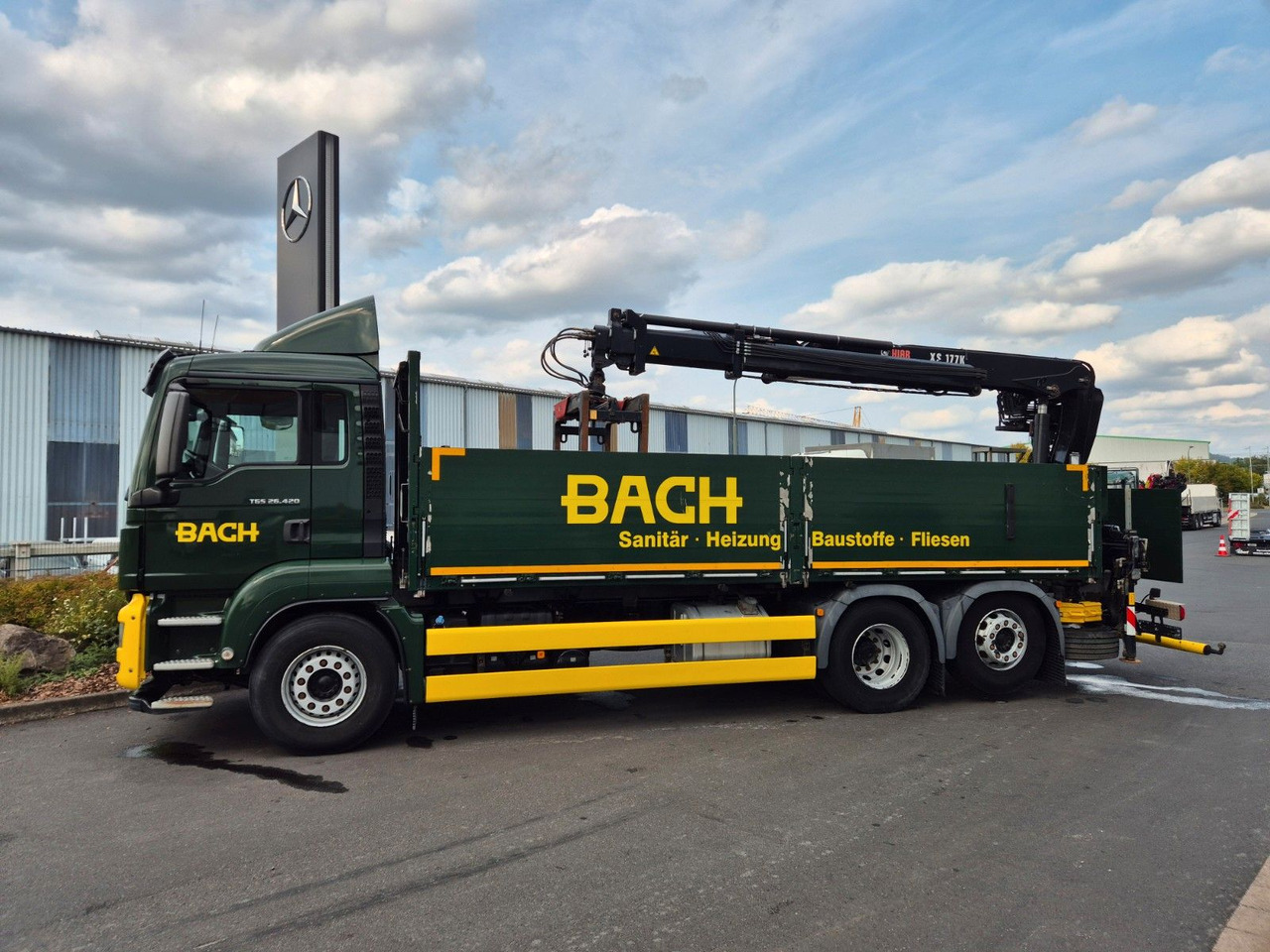 MAN TGS 26.420 6x2-4 LL Hiab 177K PRO 2 Stück - משאית מנוף: תמונה 4 MAN TGS 26.420 6x2-4 LL Hiab 177K PRO 2 Stück - משאית מנוף: תמונה 4