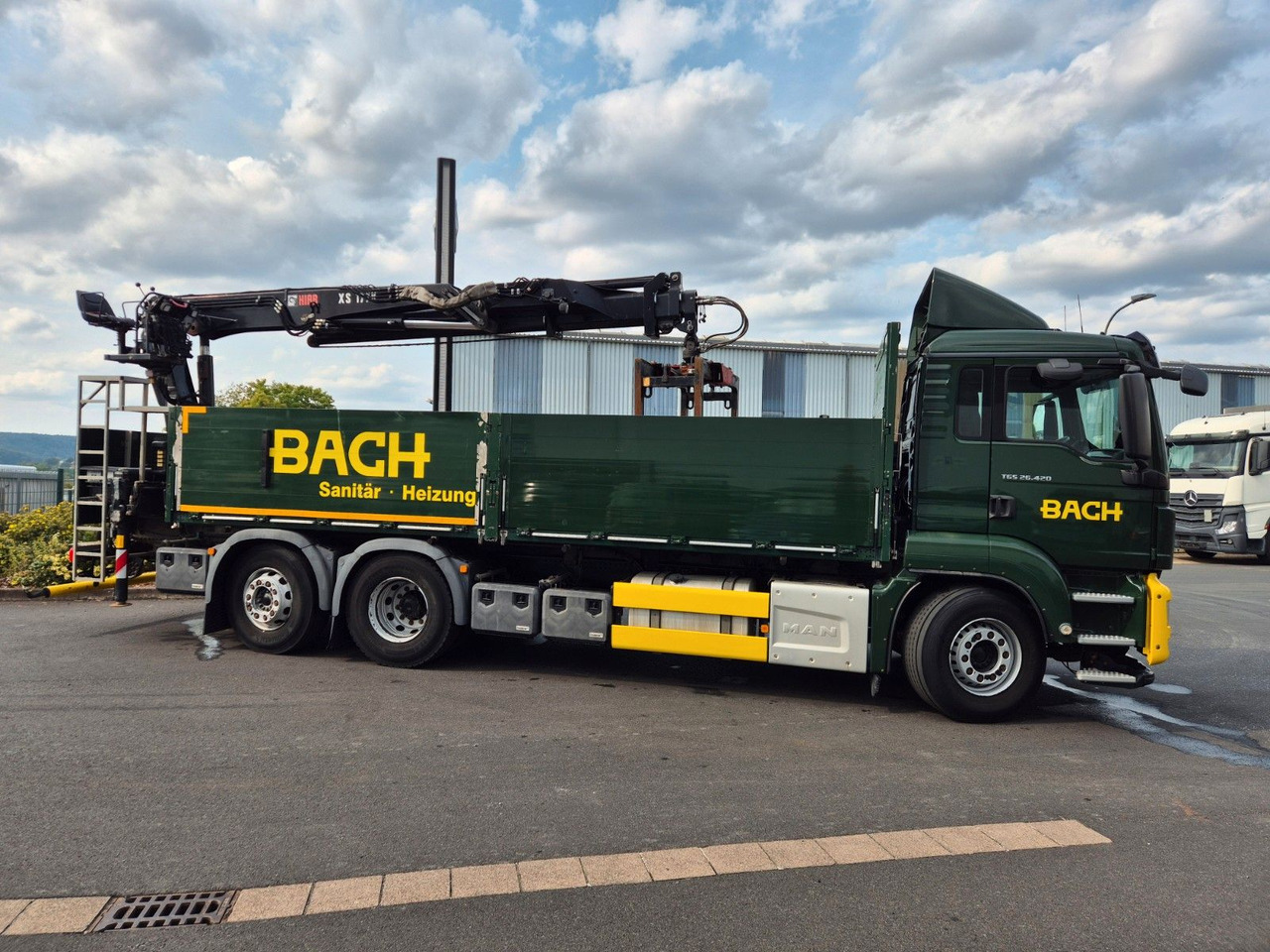 MAN TGS 26.420 6x2-4 LL Hiab 177K PRO 2 Stück - משאית מנוף: תמונה 5 MAN TGS 26.420 6x2-4 LL Hiab 177K PRO 2 Stück - משאית מנוף: תמונה 5
