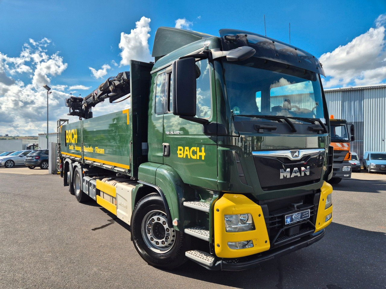 MAN TGS 26.420 6x2-4 LL Hiab 177K PRO 2 Stück - משאית מנוף: תמונה 3 MAN TGS 26.420 6x2-4 LL Hiab 177K PRO 2 Stück - משאית מנוף: תמונה 3