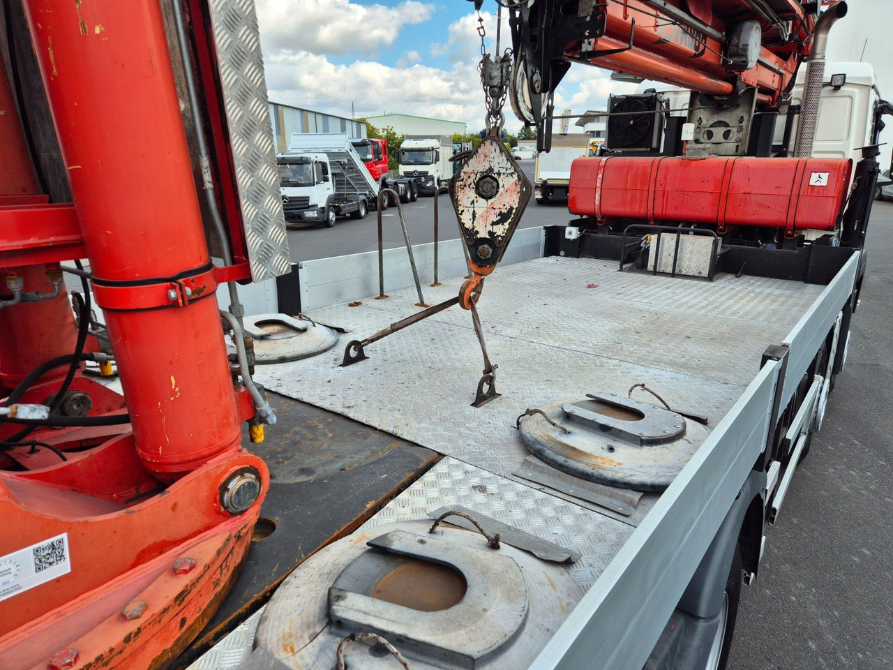 משאית מנוף MAN TGS 35.360 8x4 BB Gormach 91000 TECH Funk: תמונה 27