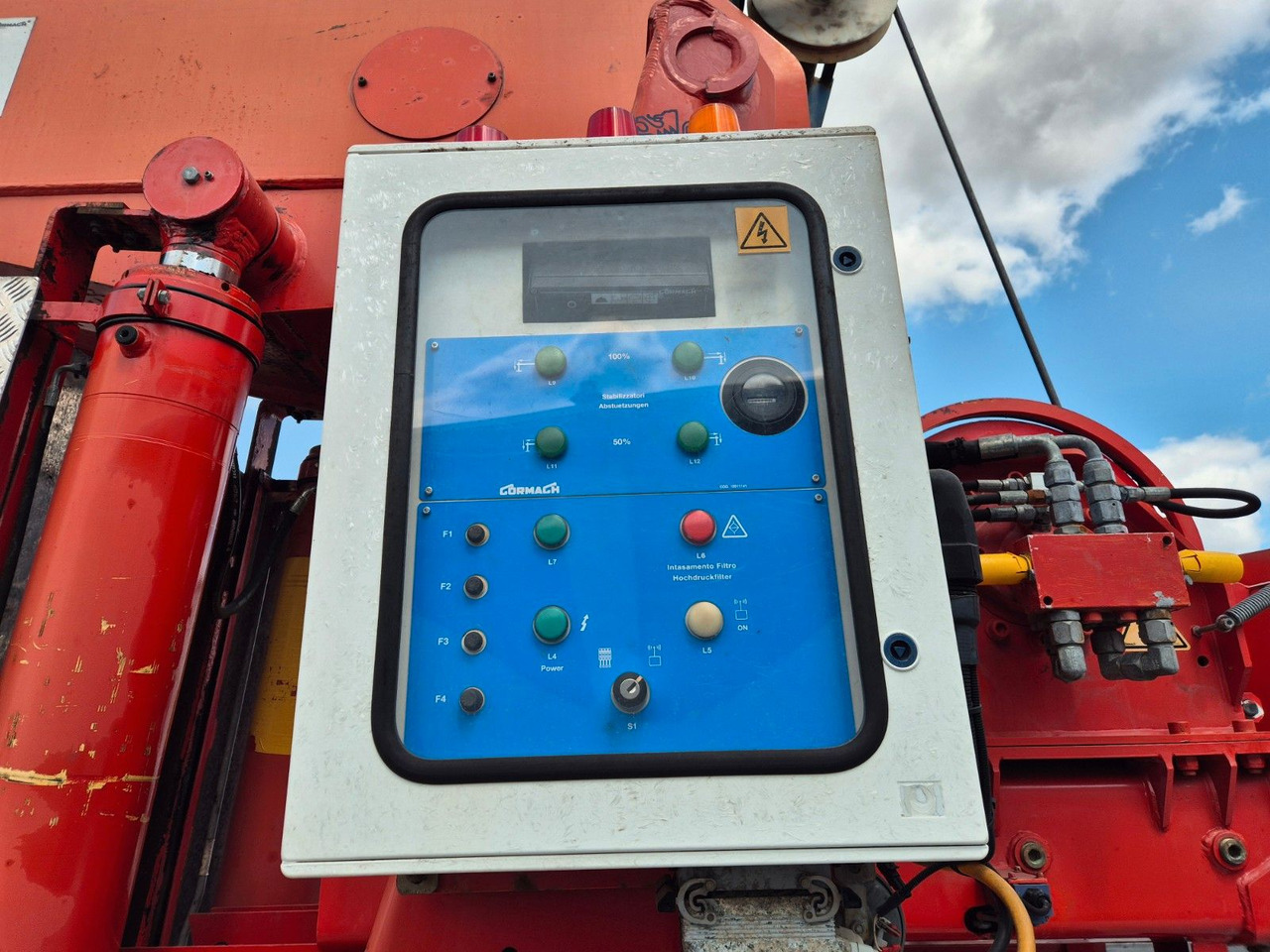 משאית מנוף MAN TGS 35.360 8x4 BB Gormach 91000 TECH Funk: תמונה 15