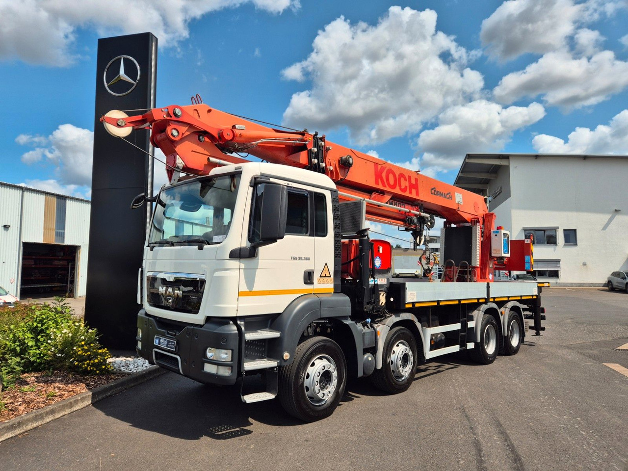 MAN TGS 35.360 8x4 BB Gormach 91000 TECH Funk - משאית מנוף: תמונה 2 MAN TGS 35.360 8x4 BB Gormach 91000 TECH Funk - משאית מנוף: תמונה 2