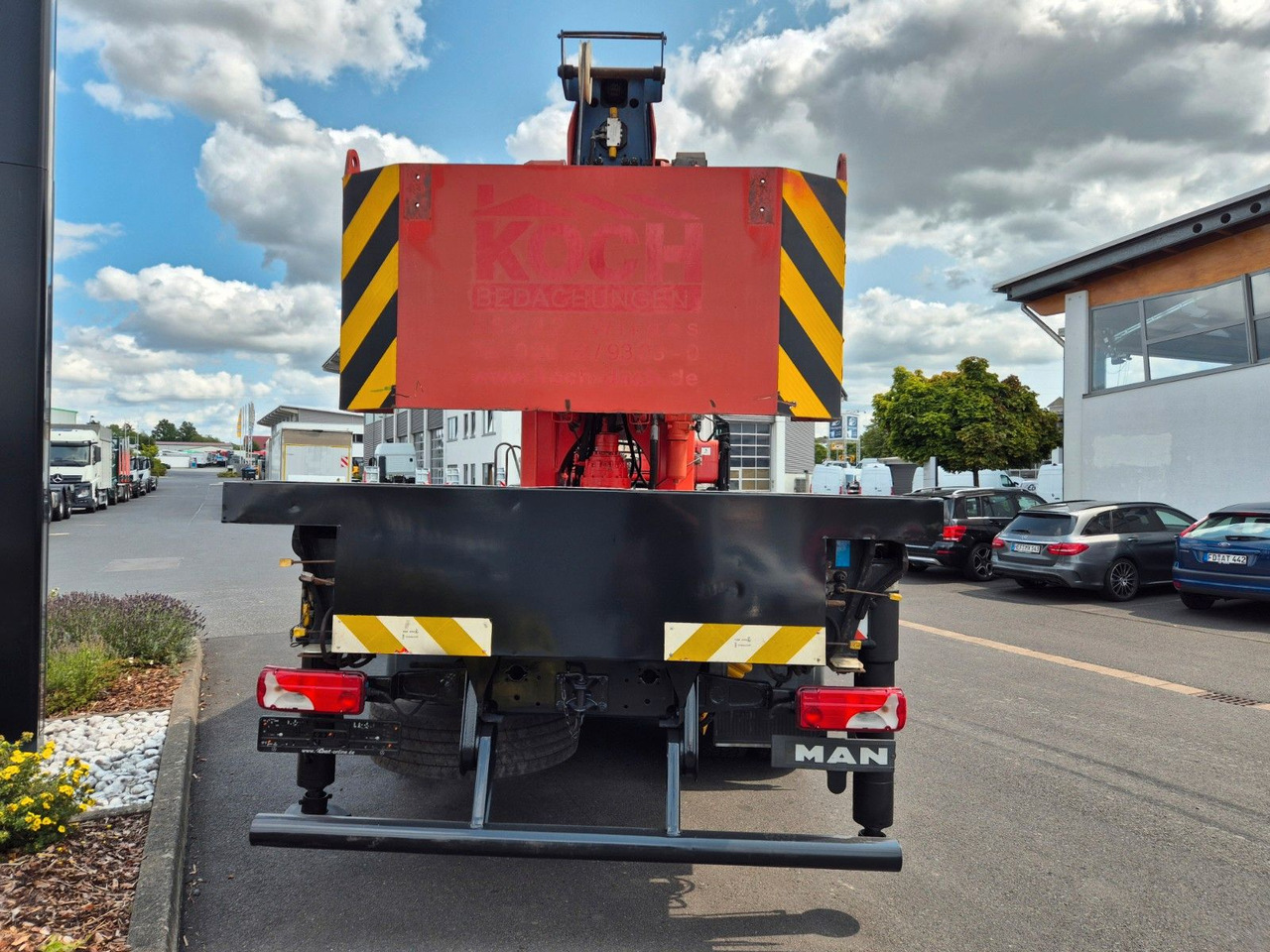 משאית מנוף MAN TGS 35.360 8x4 BB Gormach 91000 TECH Funk: תמונה 7