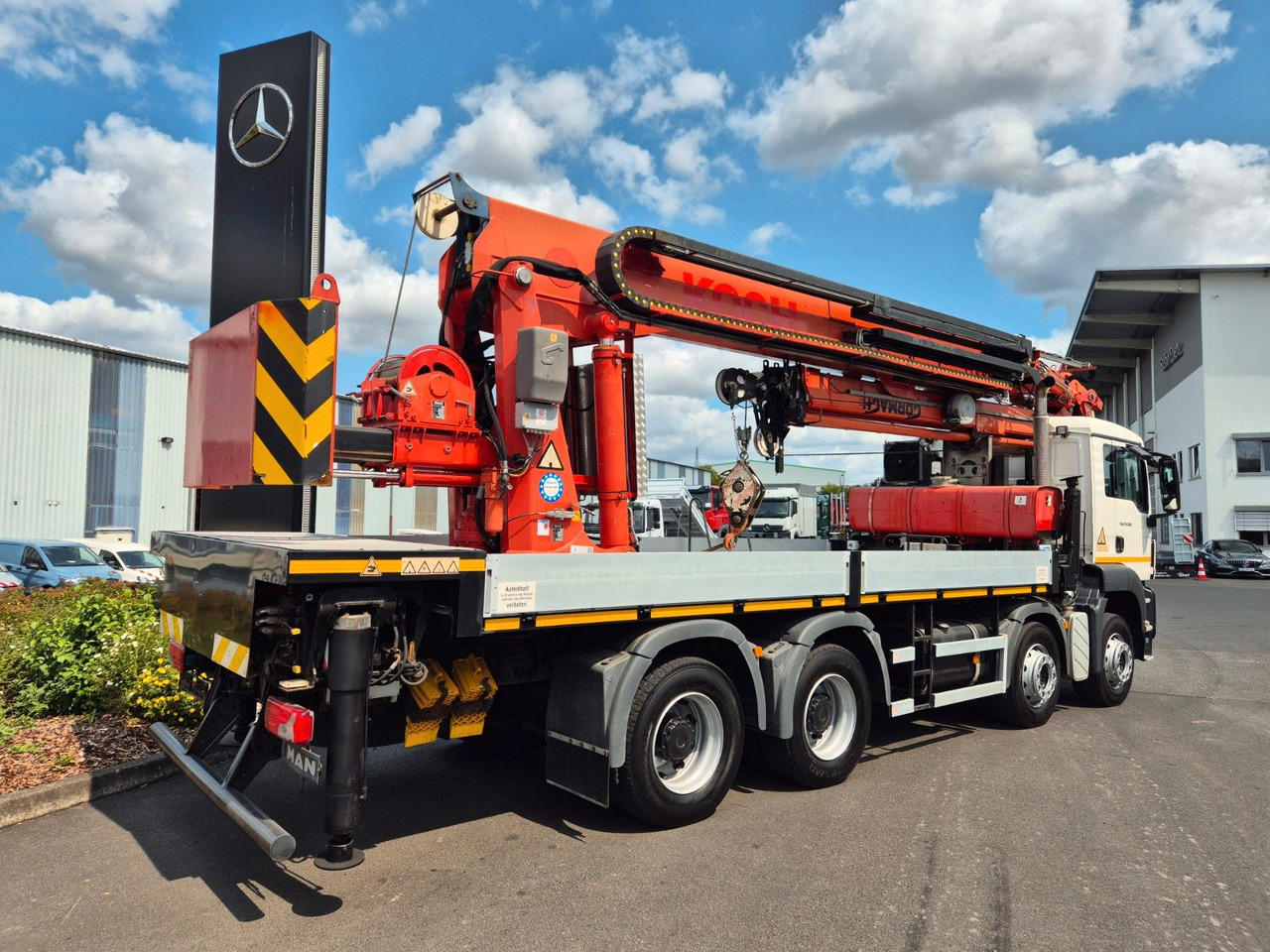 משאית מנוף MAN TGS 35.360 8x4 BB Gormach 91000 TECH Funk: תמונה 8