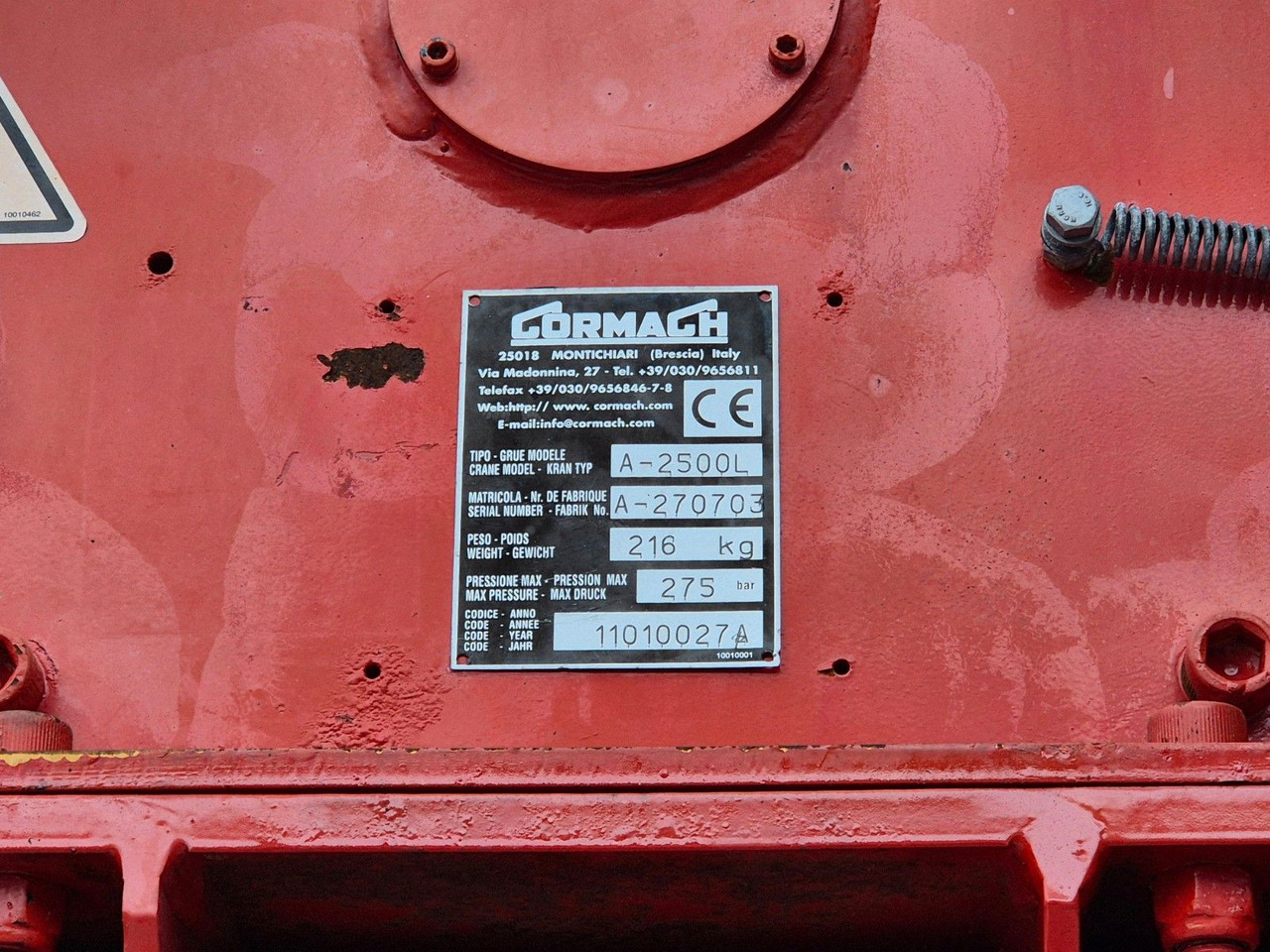 משאית מנוף MAN TGS 35.360 8x4 BB Gormach 91000 TECH Funk: תמונה 12