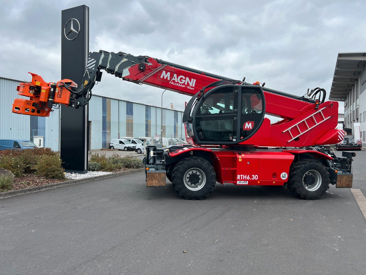 Magni RTH 6.30 SH / Fällkran / Westtech CS750 - מפעיל טלסקופי: תמונה 3 Magni RTH 6.30 SH / Fällkran / Westtech CS750 - מפעיל טלסקופי: תמונה 3