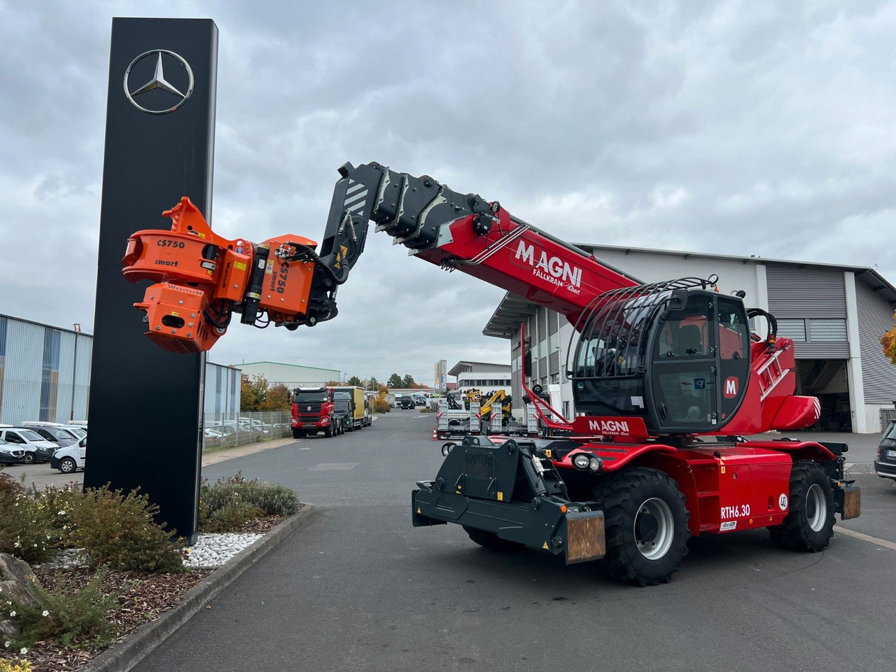 Magni RTH 6.30 SH / Fällkran / Westtech CS750 - מפעיל טלסקופי: תמונה 2 Magni RTH 6.30 SH / Fällkran / Westtech CS750 - מפעיל טלסקופי: תמונה 2