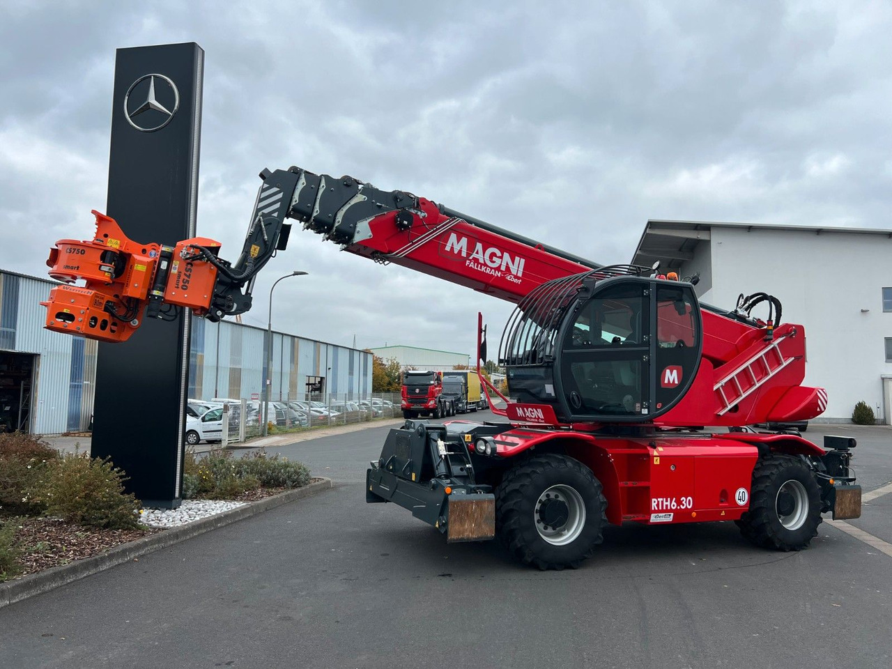 Magni RTH 6.30 SH / Fällkran / Westtech CS750 - מפעיל טלסקופי: תמונה 1 Magni RTH 6.30 SH / Fällkran / Westtech CS750 - מפעיל טלסקופי: תמונה 1