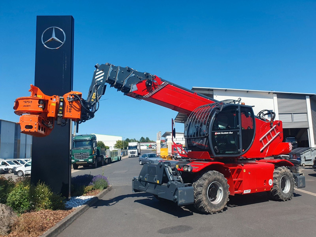 Magni RTH 6.30 SH / Fällkran / nur 1.340h / 2021 - מפעיל טלסקופי: תמונה 1 Magni RTH 6.30 SH / Fällkran / nur 1.340h / 2021 - מפעיל טלסקופי: תמונה 1