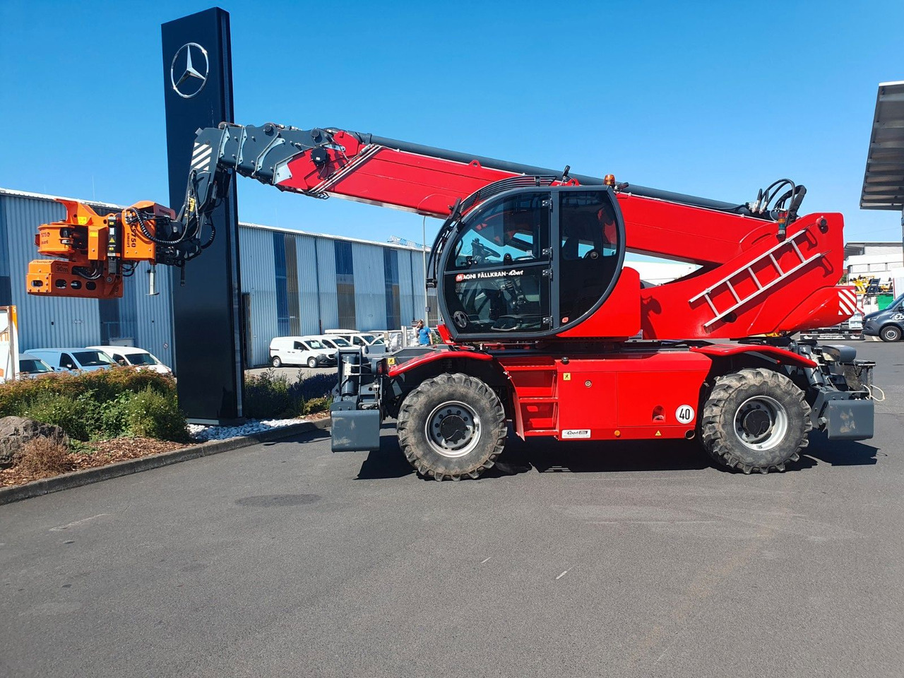 Magni RTH 6.30 SH / Fällkran / nur 1.340h / 2021 - מפעיל טלסקופי: תמונה 3 Magni RTH 6.30 SH / Fällkran / nur 1.340h / 2021 - מפעיל טלסקופי: תמונה 3