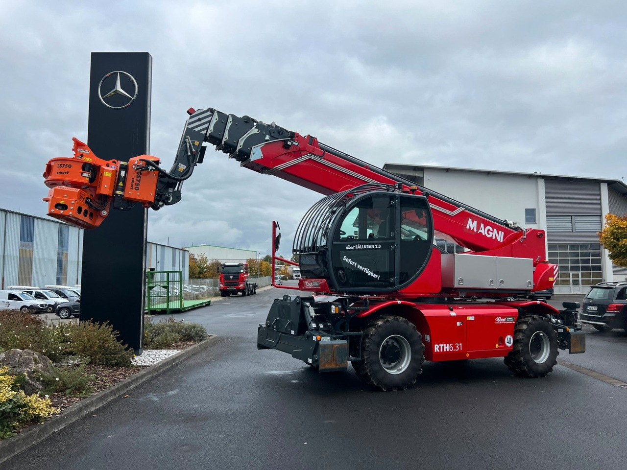 Magni RTH 6.31 SH / Fällkran 2 / Westtech CS750 - מפעיל טלסקופי: תמונה 1 Magni RTH 6.31 SH / Fällkran 2 / Westtech CS750 - מפעיל טלסקופי: תמונה 1